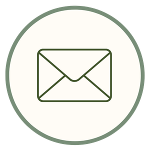 Mail icon in a circle