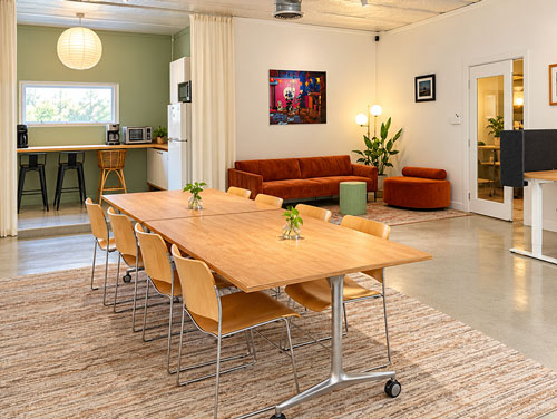 The Silverlake upstairs event space at Studious